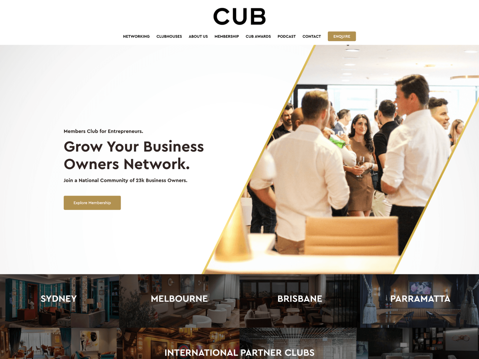 CLUB OF UNITED BUSINESS Project